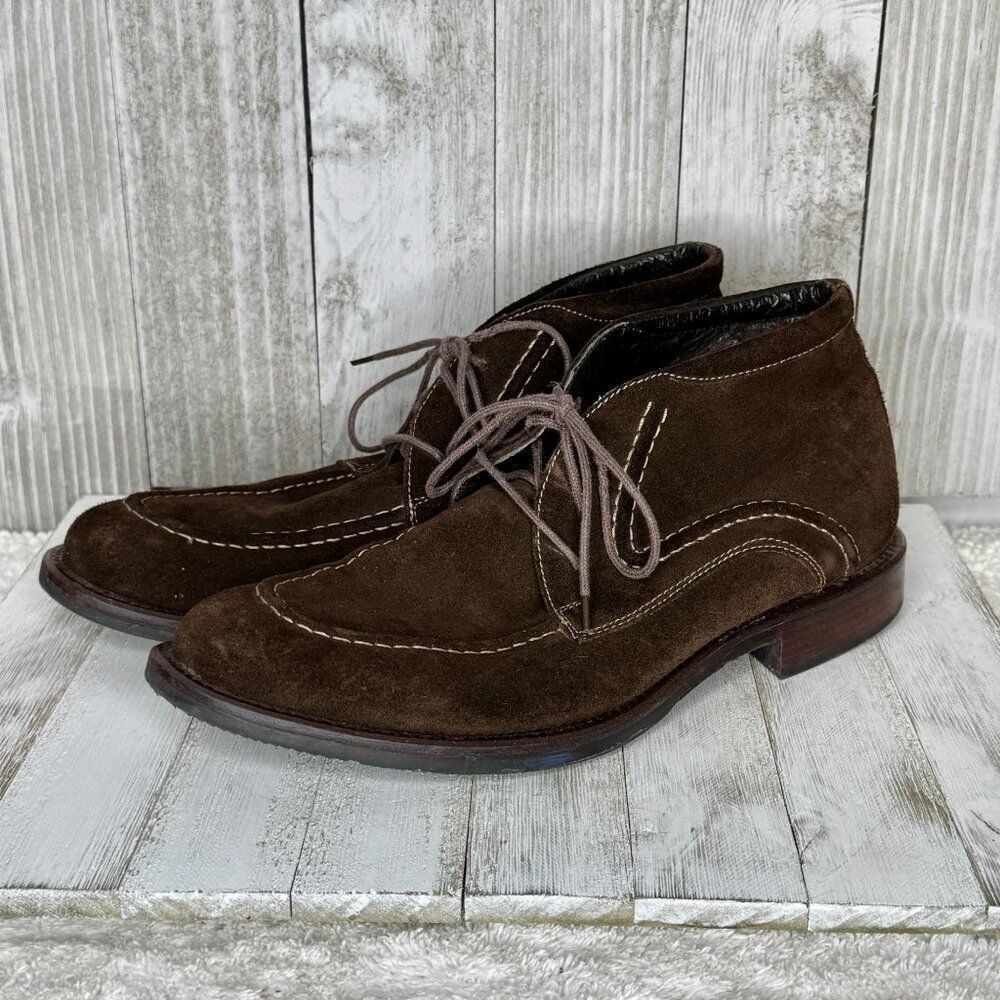 Bostonian Brown Suede Chukka Ankle Boots Size Men's 10 M